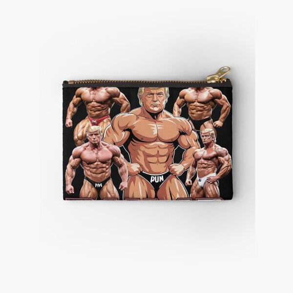 Item preview, Donald Pump Gym Collage Photo Meme Funny designed and sold by AvagondaMind.