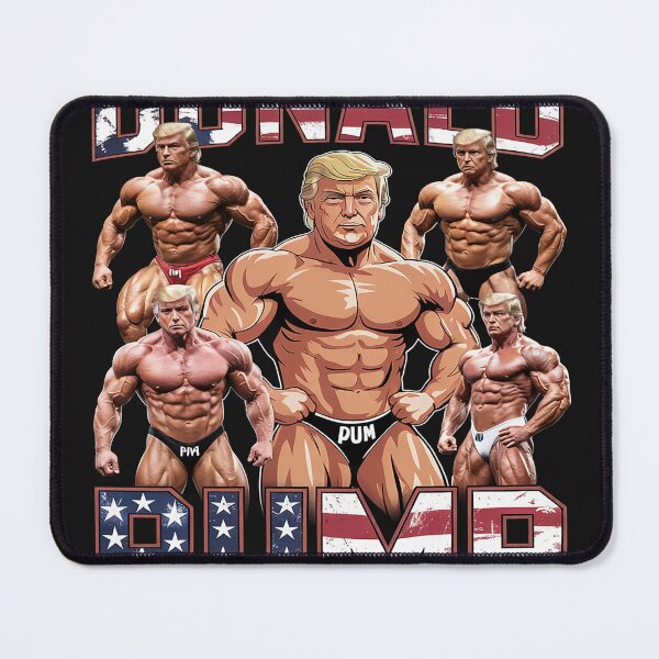 Item preview, Donald Pump Gym Collage Photo Meme Funny designed and sold by AvagondaMind.