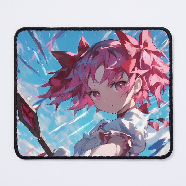 Item preview, Madoka Kaname Magia Record Anime Girl Waifu Magical Pink Hero Fantasy designed and sold by HumbertoValveno.