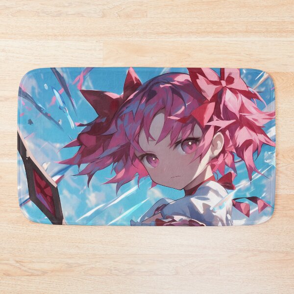 Item preview, Madoka Kaname Magia Record Anime Girl Waifu Magical Pink Hero Fantasy designed and sold by HumbertoValveno.
