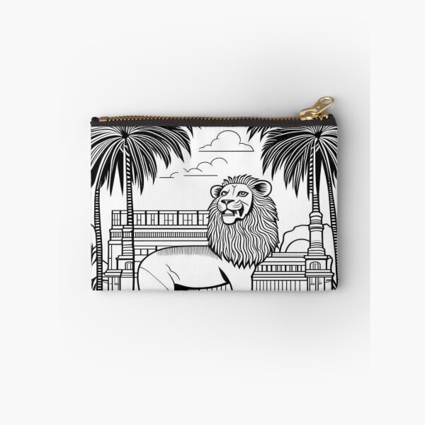Item preview, Lion of Babylon, palm tree, Mesopotamia designed and sold by Redbdon.