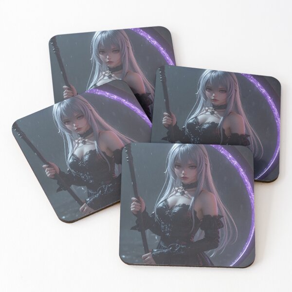 Item preview, Dark Fantasy Anime Warrior – Cinematic CGI Art designed and sold by AMPrintsArt.