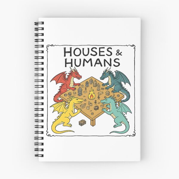 Item preview, Houses And Humans Fantasy Creatures BattleEpic Adventure Scene designed and sold by ImeldaSparks.