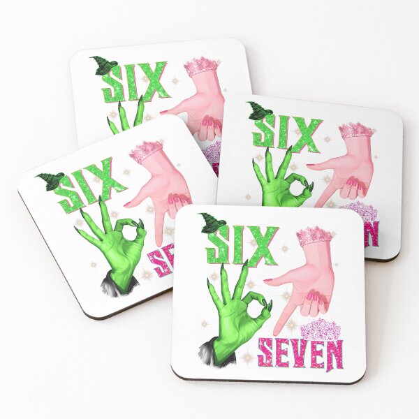 Item preview, Six Seven Zombie Hands Bright Neon Funny Horror  designed and sold by ImeldaSparks.