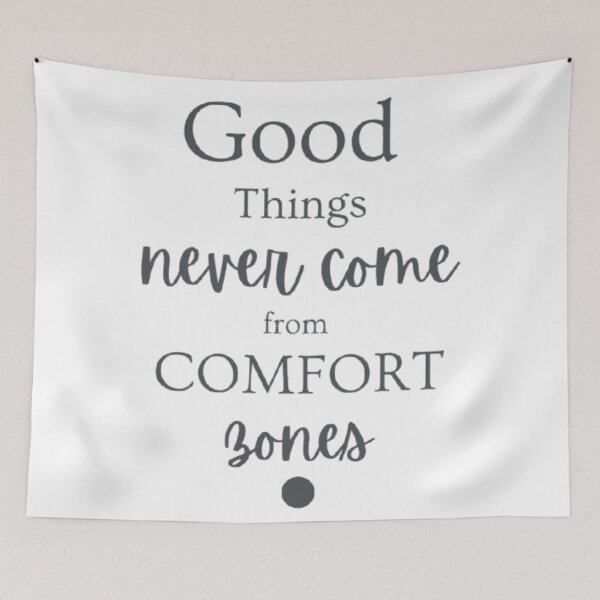 Item preview, Good Things Never Come From Comfort Zones designed and sold by BELEAFCREATIV1.