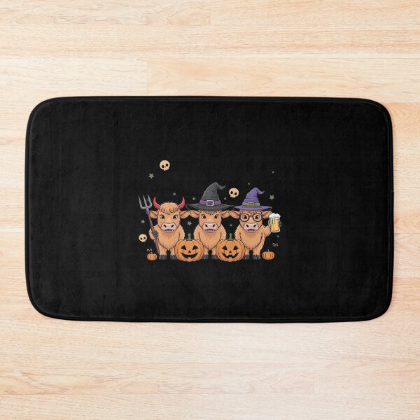 Item preview, Feeling Spooky Halloween Highland Cows Fun designed and sold by SnackPAC.