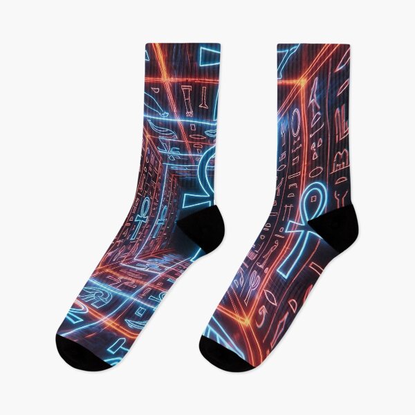 Item preview, 3D Perspectives, Cyberpunk Egyptian Hieroglyphics, Symmetrical Textures (image size 8320x12480) designed and sold by Digital-Davinci.
