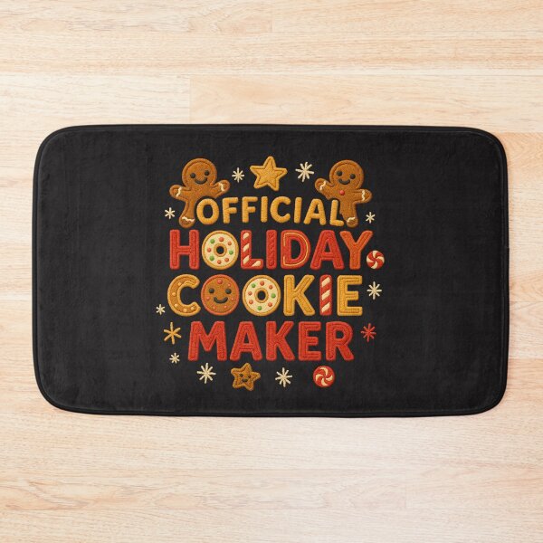 Item preview, Official Holiday Cookie Maker Embroidery designed and sold by JerdbordinShop.