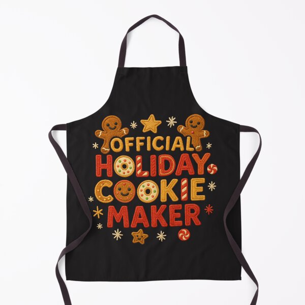 Item preview, Official Holiday Cookie Maker Embroidery designed and sold by JerdbordinShop.