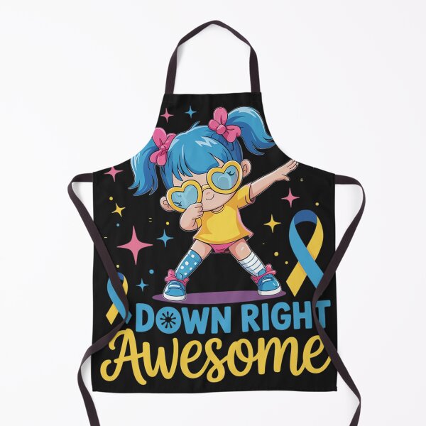 Item preview, Down Syndrome Awareness Day Down Right Awesome Girls Women designed and sold by AvagondaMind.