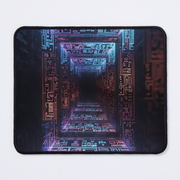 Item preview, 3D Perspectives, Cyberpunk Egyptian Hieroglyphics, Symmetrical Textures (image size 8320x12480) designed and sold by Digital-Davinci.