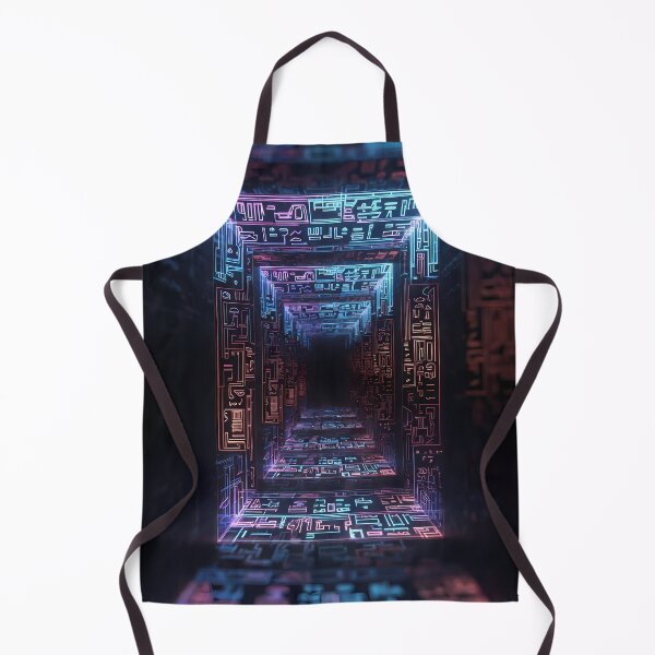 Item preview, 3D Perspectives, Cyberpunk Egyptian Hieroglyphics, Symmetrical Textures (image size 8320x12480) designed and sold by Digital-Davinci.