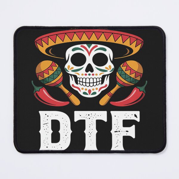 Item preview, Down To Fiesta Funny Mexican Skull Cinco De Mayo designed and sold by AvagondaMind.