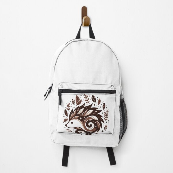 Item preview, Cute Boho Autumn Hedgehog Woodland Illustration designed and sold by BigBlueArt.