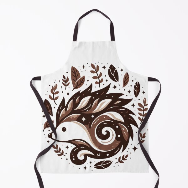Item preview, Cute Boho Autumn Hedgehog Woodland Illustration designed and sold by BigBlueArt.