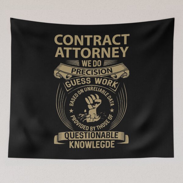Item preview, Contract Attorney designed and sold by ginawilliams39.