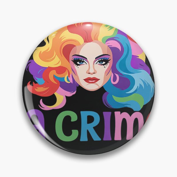 Item preview, Drag Is Not A Crime Fabulous Drag Queen LGBTQ Equality Pride designed and sold by AvagondaMind.