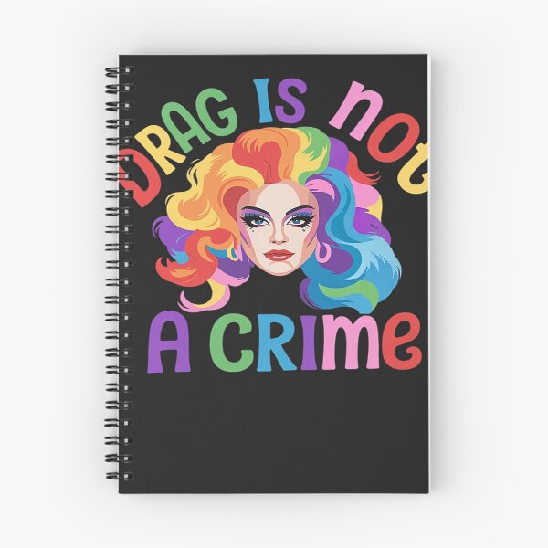Item preview, Drag Is Not A Crime Fabulous Drag Queen LGBTQ Equality Pride designed and sold by AvagondaMind.