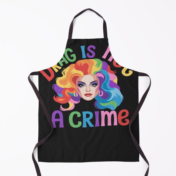 Item preview, Drag Is Not A Crime Fabulous Drag Queen LGBTQ Equality Pride designed and sold by AvagondaMind.