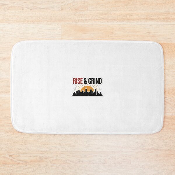 Item preview, RISE & GRIND STICKER designed and sold by Manojmacha.
