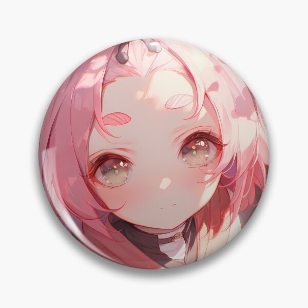 Item preview, Sakura Whisper Diona Genshin Impact Anime Girl Cute Pastel Spring Charm designed and sold by HumbertoValveno.