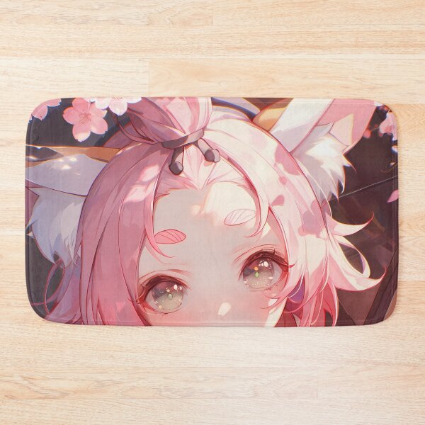 Item preview, Sakura Whisper Diona Genshin Impact Anime Girl Cute Pastel Spring Charm designed and sold by HumbertoValveno.