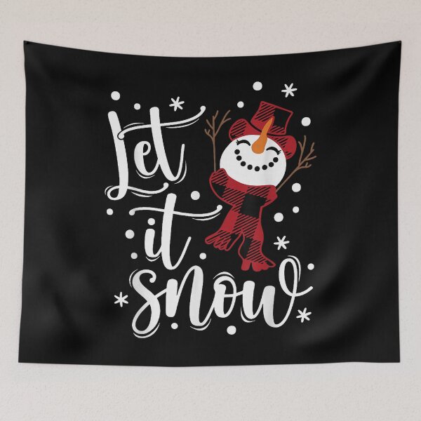 Item preview, Snowmen Let It Snow - Funny Christmas Scene designed and sold by Clowed1993.