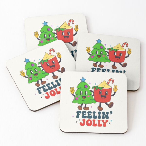 Item preview, Cute Christmas Tree and Eggnog Holiday Cheer designed and sold by Lazy Planet.