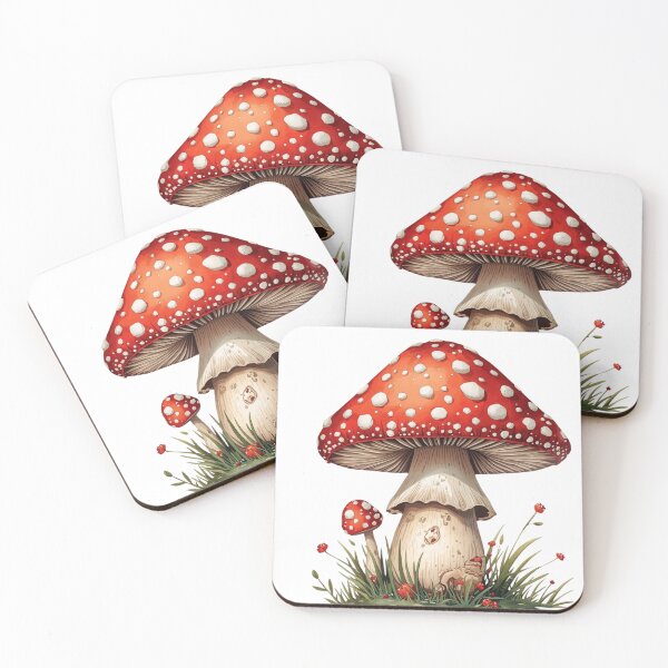 Item preview, Mushroom Amanita Muscaria art designed and sold by danaszczepan.