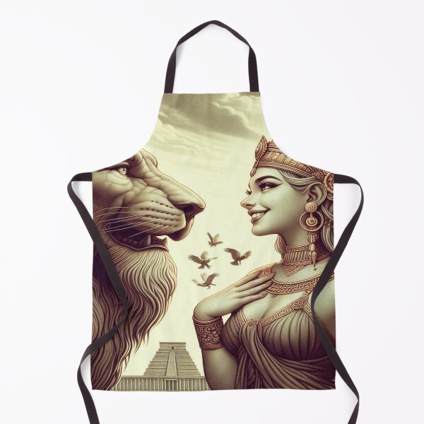Item preview, Ishtar (Inanna), goddess of love, war, fertility and life, Lion of Babylon, Mesopotamia, ancient civilization, cradle of civilization designed and sold by Redbdon.