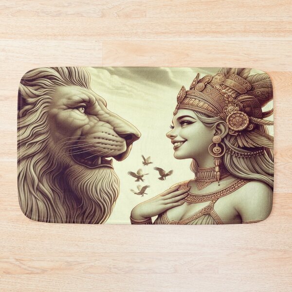Item preview, Ishtar (Inanna), goddess of love, war, fertility and life, Lion of Babylon, Mesopotamia, ancient civilization, cradle of civilization designed and sold by Redbdon.