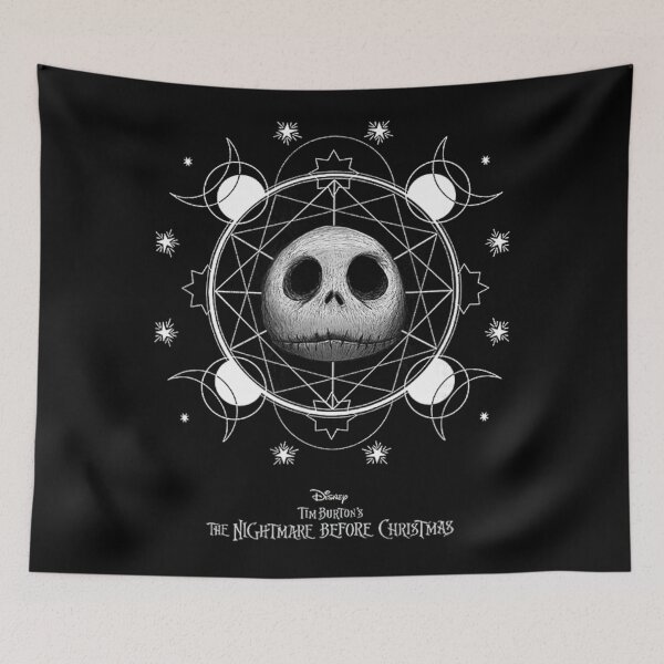 Item preview, The Nightmare Before Christmas Celestial Jack Face designed and sold by gonyeagoensv.