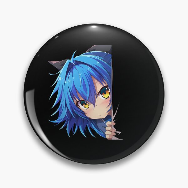 Item preview, Xenovia Quarta High School DxD Anime Girl Chibi Kawaii Peeker designed and sold by HumbertoValveno.