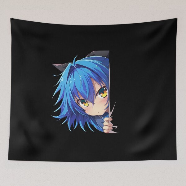 Item preview, Xenovia Quarta High School DxD Anime Girl Chibi Kawaii Peeker designed and sold by HumbertoValveno.