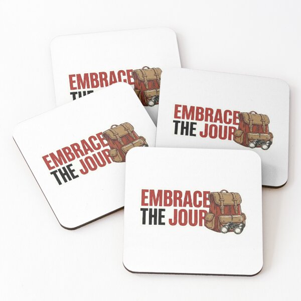 Item preview, EMBRACE THE JOURNEY STICKER designed and sold by Manojmacha.