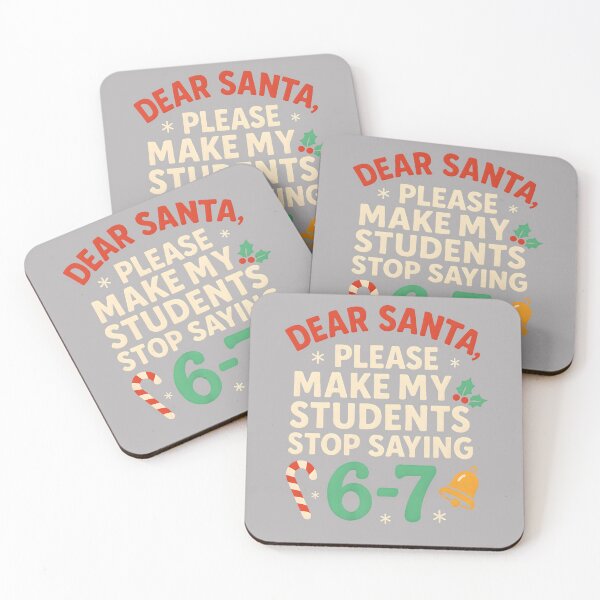 Item preview, Dear Santa 67 Funny Christmas Six Seven 6-7 Men Women designed and sold by KristineLi.
