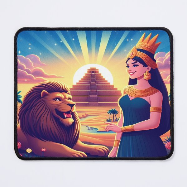 Item preview, Ishtar (Inanna), goddess of love, war, fertility and life, Lion of Babylon, Mesopotamia, ancient civilization, cradle of civilization designed and sold by Redbdon.