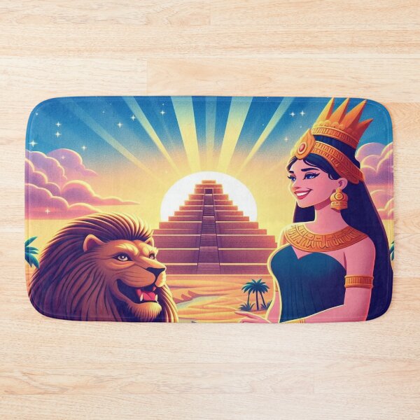 Item preview, Ishtar (Inanna), goddess of love, war, fertility and life, Lion of Babylon, Mesopotamia, ancient civilization, cradle of civilization designed and sold by Redbdon.