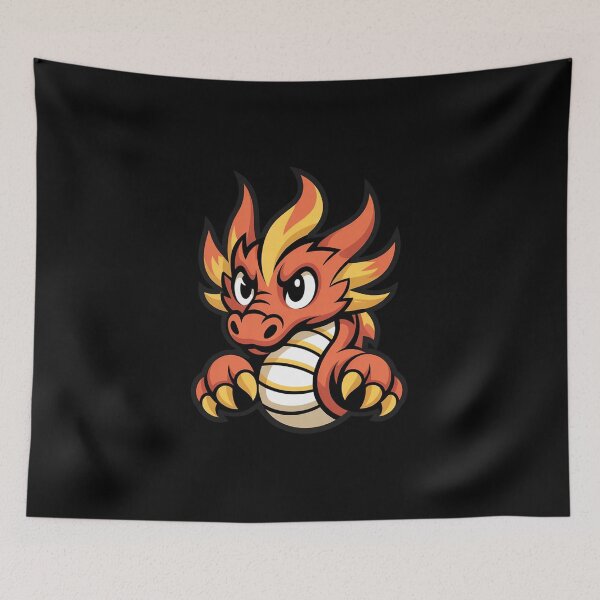 Item preview, Fiery Baby Dragon - The Hatchling designed and sold by LittleDame.