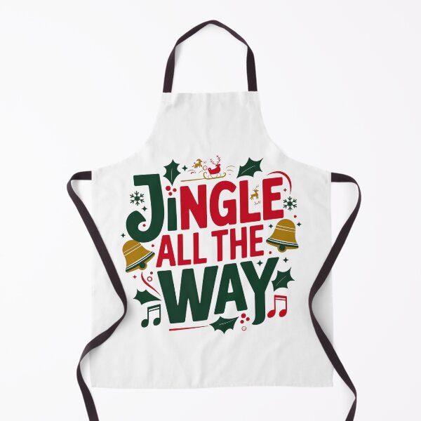 Item preview, Jingle All the Way – Classic Christmas Song Quote Design designed and sold by MAZDZINE.