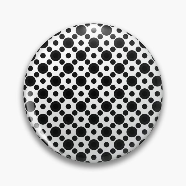 Item preview, Black and white Polaka dot pattern designed and sold by unique0703.