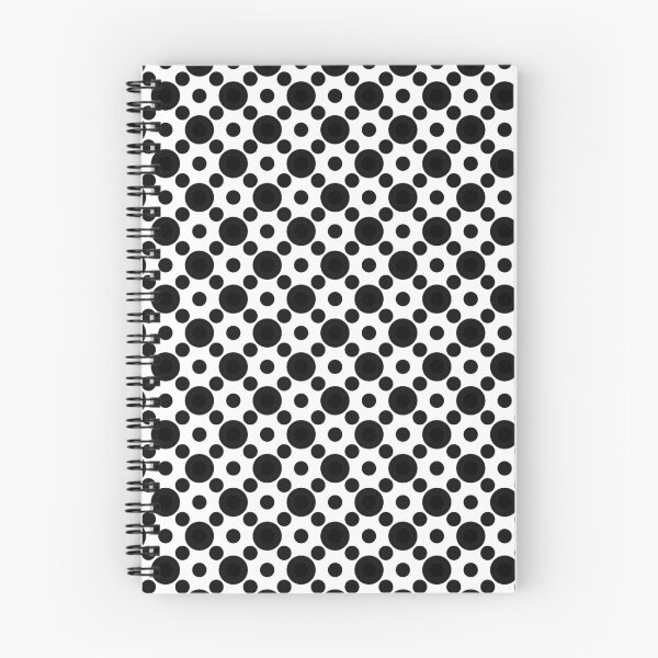 Item preview, Black and white Polaka dot pattern designed and sold by unique0703.
