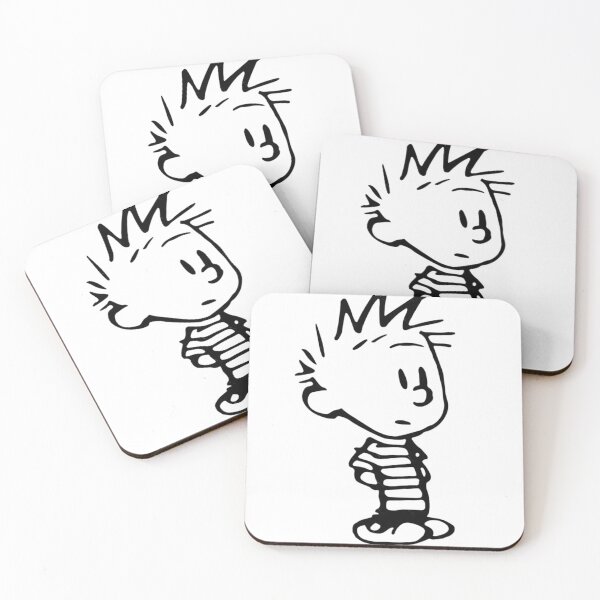 Item preview, Calvin Cute Pensive Boy Thinking designed and sold by gonyeagoensv.