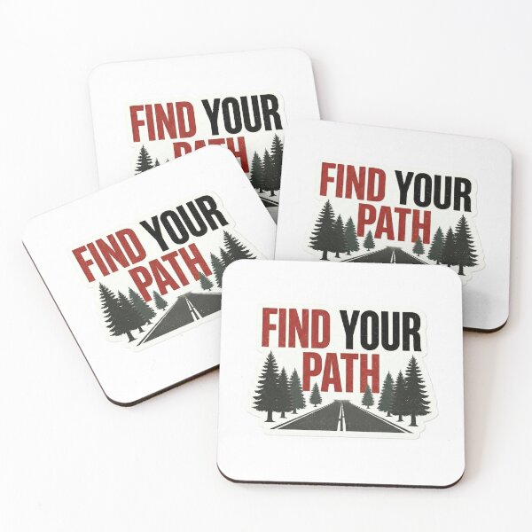 Item preview, FIND YOUR PATH STICKER designed and sold by Manojmacha.