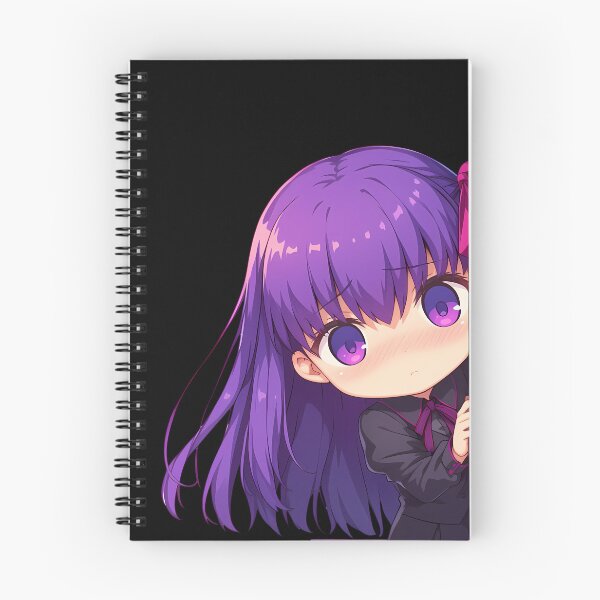 Item preview, Sakura Matou Fate Stay Night Anime Girl Chibi Kawaii Peeker designed and sold by HumbertoValveno.