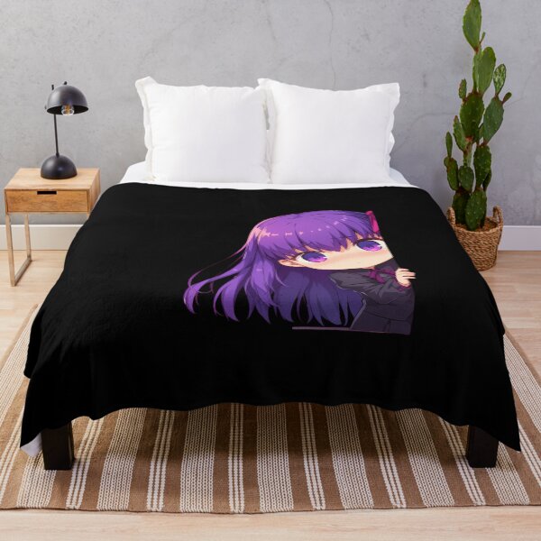 Item preview, Sakura Matou Fate Stay Night Anime Girl Chibi Kawaii Peeker designed and sold by HumbertoValveno.