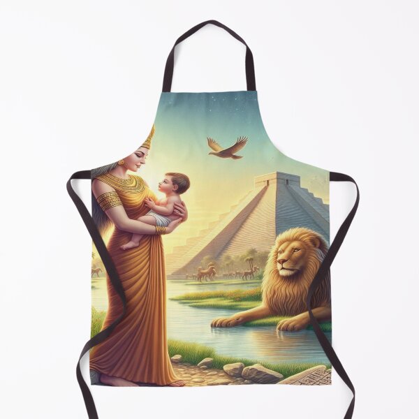 Item preview, Ishtar (Inanna), goddess of love, war, fertility and life, Lion of Babylon, Mesopotamia, cuneiform texts, palm tree, marsh, birth, newborn, genesis, origin designed and sold by Redbdon.