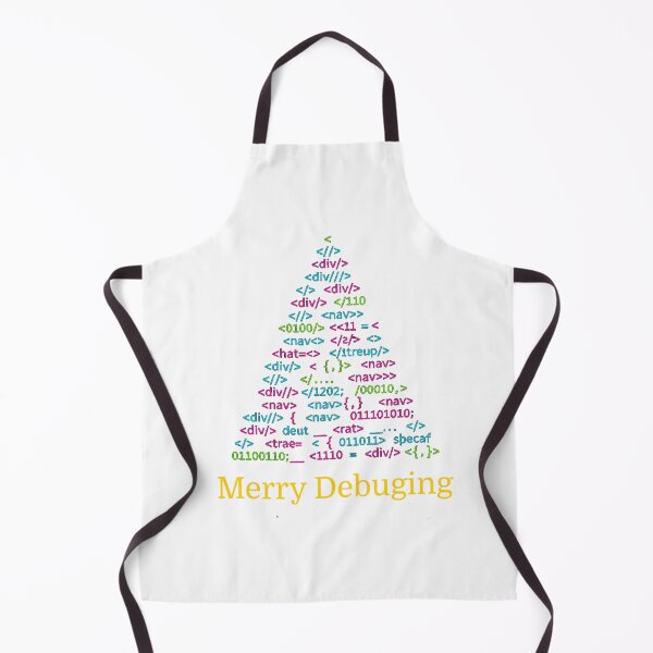 Item preview, Merry Debugging Code Christmas Tree Art designed and sold by CosyCush.