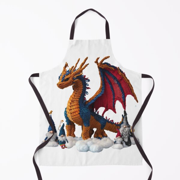 Item preview, Contrasting Crochet Dragon Artworks Comparison designed and sold by newvisionart191.