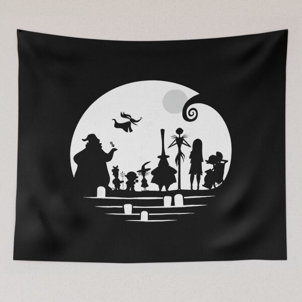 Item preview, The Nightmare Before Christmas Character Silhouette  designed and sold by gonyeagoensv.